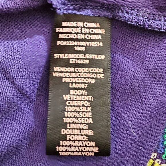 Ella Moss Mazatlan Tank Top Silk, XS, Rojo - Picture 9 of 10